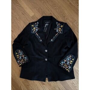 Lucky & Blessed Embroidered Blazer
